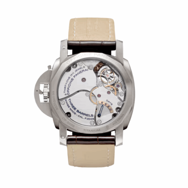 Panerai Luminor 1950 Tourbillon Gmt PAM00306 Dark Brown 47mm Men’s Watch - Image 2