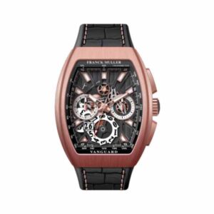 Franck Muller Vanguard Grande Date 44Mm 18Kt Rose Gold Men’S Watch