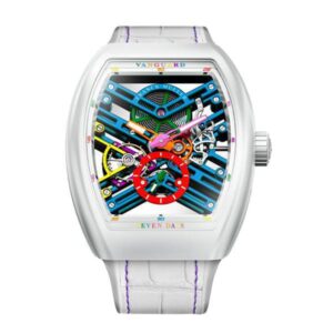 Franck Muller Vanguard V45 S6 SQT COL DRM TT BC BC Seven Days Skeleton 45Mm Ceramic