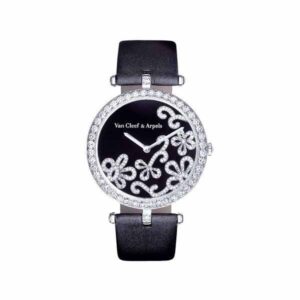 Van Cleef & Arpels Dentelle 36Mm 18Kt White Gold Ladies Watch