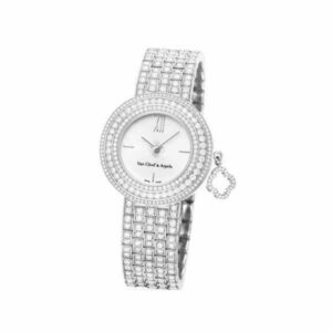 Van Cleef &Amp; Arpels Charms Series 32Mm 18K White Gold Ladies Watch