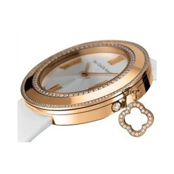 Van Cleef & Arpels Charms Cream Lacquer Dial 38 Mm - Image 2