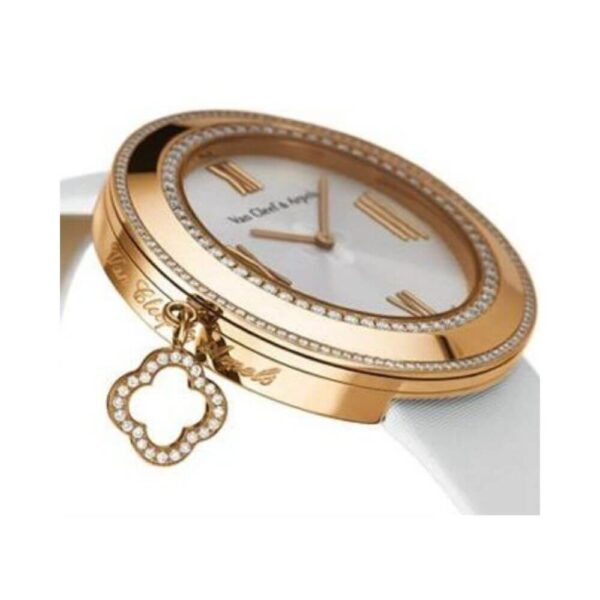 Van Cleef & Arpels Charms Cream Lacquer Dial 38 Mm - Image 3