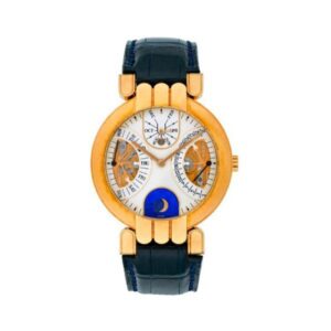 Harry Winston Premiere Biretrograde Perpetual Calendar 18K Yellow Gold 37Mm 18K Yellow Gold Men’S Watch