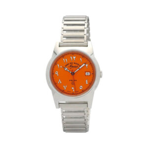West End Watch Co. 3374 Sowar Prima Quartz 38mm Arabic Orange Dial 3374