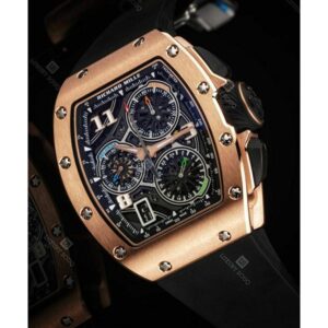 Richard Mille RM 72-01 Rose Gold Lifestyle Flyback Chronograph 47.34Mm 18K
