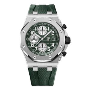 Audemars Piguet Royal Oak 26238TI.OO.A056CA.01 Khaki Green Méga Tapisserie Dial