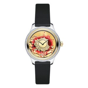 Dior Viii Grand Bal Cs153B2Ja001 Miss Rouge Automatic Black Velvet Straps