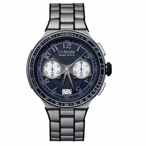 F.P. Journe LineSport Chronographe Rattrapante Platinum with a matte hammered finish