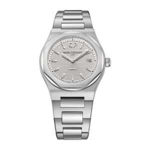 Girard Perregaux Laureato 80189-11-131-11A Silver Dial 34Mm  Stainless Steel Ladies Watch 80189-11-131-11A