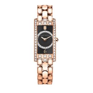 Harry Winston Avenue C Quartz Black Sunray Pattern Ladies’ Watch