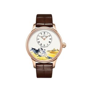 Jaquet Droz Les Ateliers D’Art Petite Heure Minute Enamel Painting 39Mm Limited Edition Men’S Watch Ref. J005013204