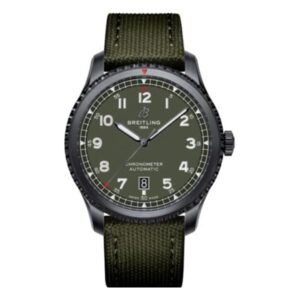 Breitling Aviator 8 Curtiss Warhawk 41Mm Brushed Black Steel Men’S Watch