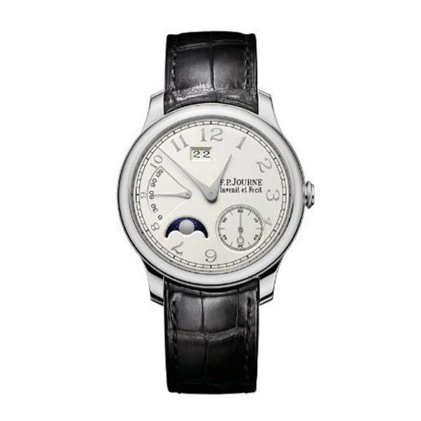 F.P.Journe Octa Automatique Lune Platinum Silver Gold Numerals Men’S Watch Ref. Octa