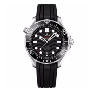 Omega Seamaster Diver 300M Co‑Axial Master Chronometer 42 Mm Black Dial Men’S Watch