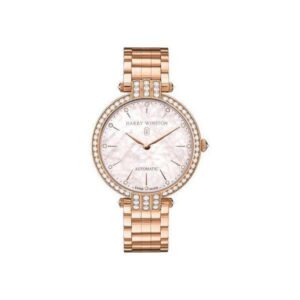 Harry Winston Premier 18Kt Rose Gold 36Mm Ladies Watch