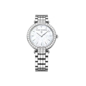 Harry Winston Premier 18Kt White Gold 36Mm Ladies Watch