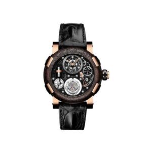 Romain Jerome Steampunk Tourbillon Limited Edition Of 25 Pieces 50Mm 18K Rose Gold Men’S Watch