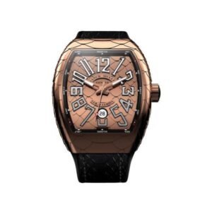 Franck Muller Vanguard Gold Cobra 44Mm 18Kt Rose Gold Men’S Watch