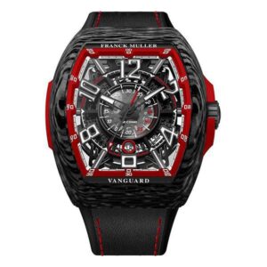 Franck Muller Vanguard V 45 Sc Dt Sqt Rcg Racing Carbone Nr (Er) Skeleton 44 X 53.7 Mm Carbon
