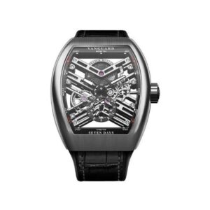 Franck Muller Vanguard Skeleton 53.7Mm Stainless Steel Men’S Watch