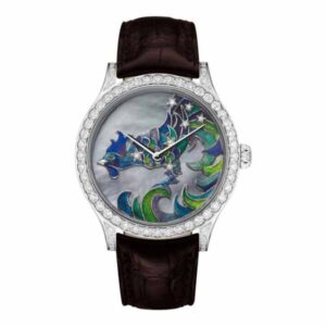 Van Cleef & Arpels Cadran Extraordinaire Midnight Constellation Gallus 42Mm 18Kt White Gold Unisex Watch